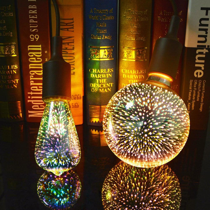 3D LED Julelys Pærer | Norvo