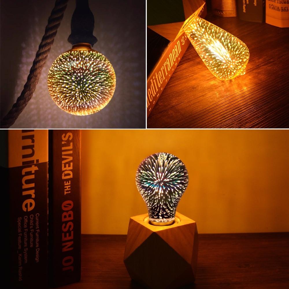 3D LED Julelys Pærer | Norvo