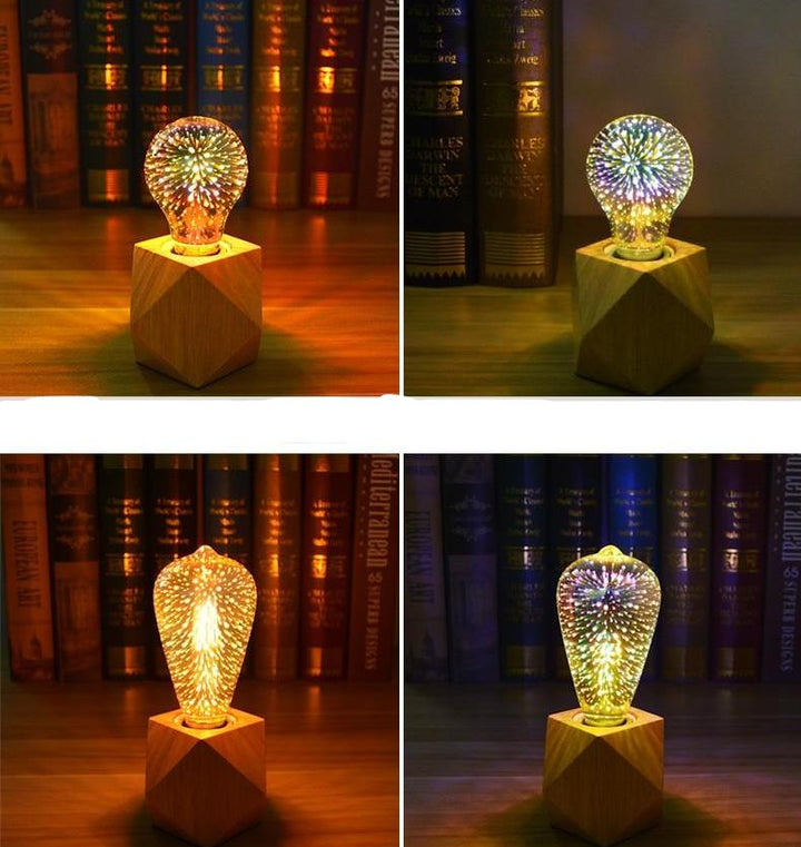 3D LED Julelys Pærer | Norvo