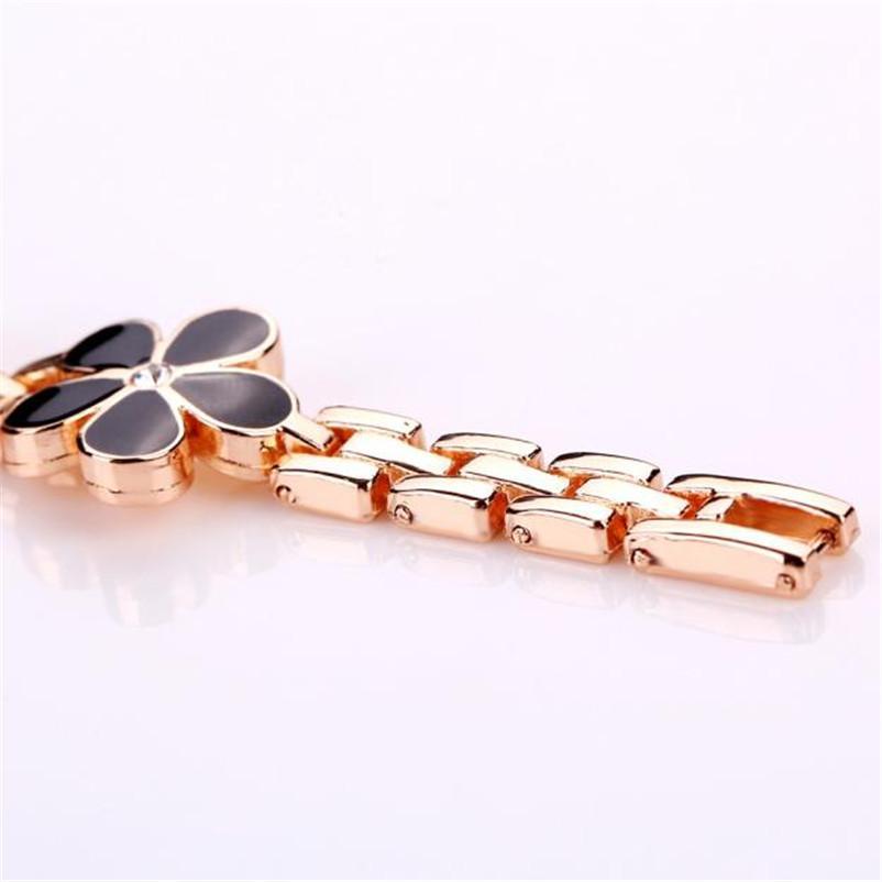 Norvo | Eksklusiv Blomst Band Delikat Dame Gave Klokke