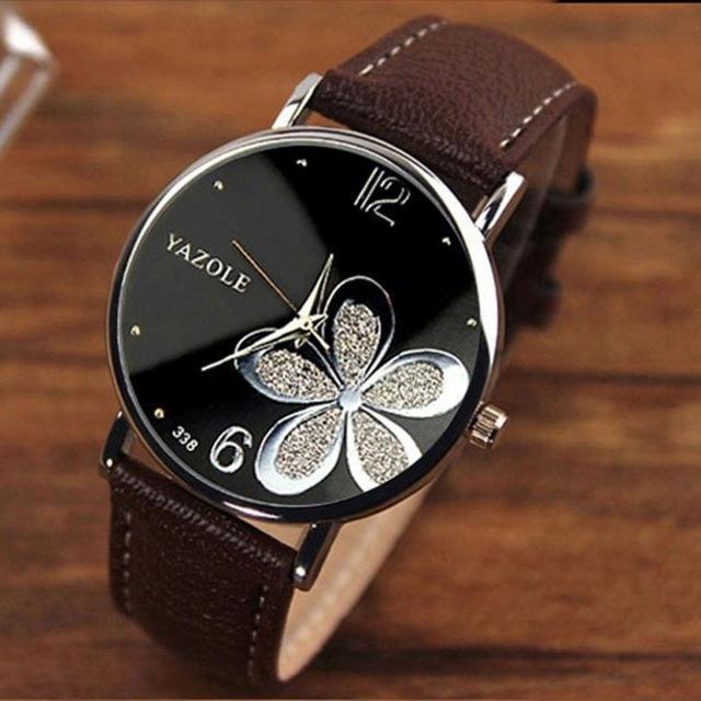 Norvo | Montre Flowers Swiss Quartz Dameklokke