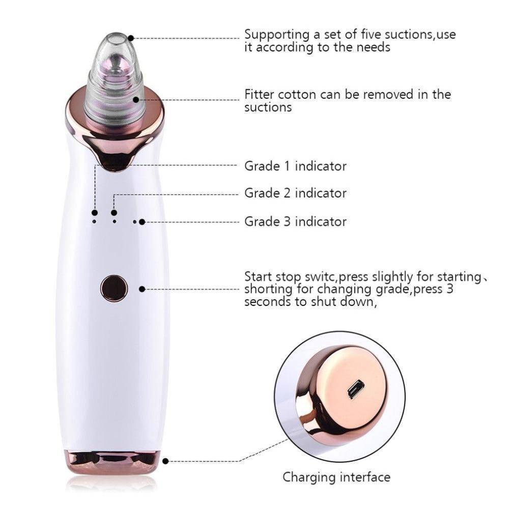 Norvo | Blackhead Removal Vacuum Suction Diamond Dermabrasion Machine