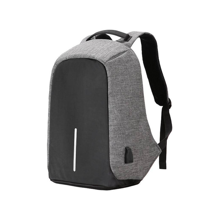 Norvo | Ryggsekk Uformell Mote Laptop Tyverisikret Notatbok Skoleveske med USB-Port