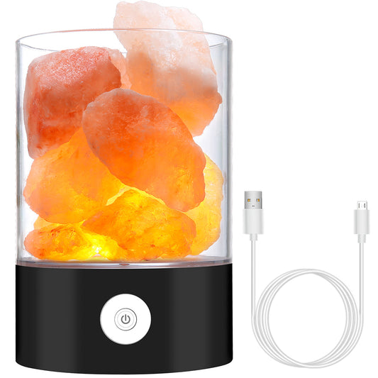 Norvo | Himalaya Salt Skrivebordslampe & Luftrenser Hvit