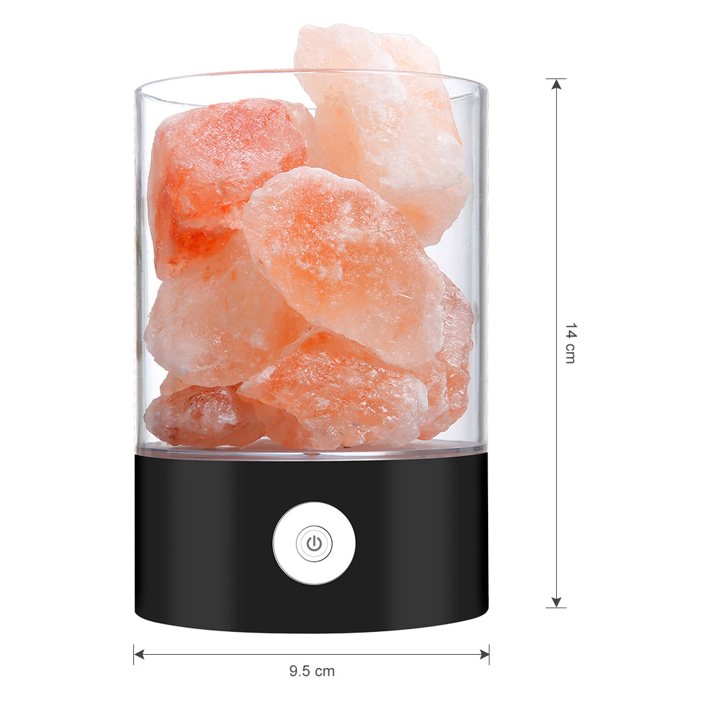 Norvo | Himalaya Salt Skrivebordslampe & Luftrenser Hvit