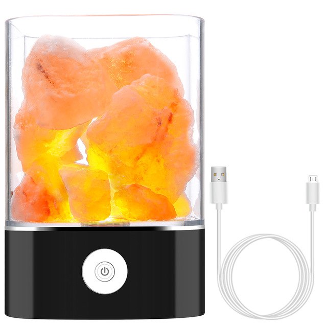 Norvo | Himalaya Salt Skrivebordslampe & Luftrenser Hvit