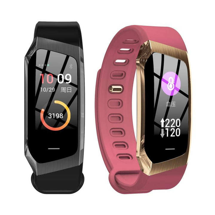 Norvo | Fitband Smartklokke Vanntett Blodtrykk Oksygen Pulsmonitor Sport Armbånd