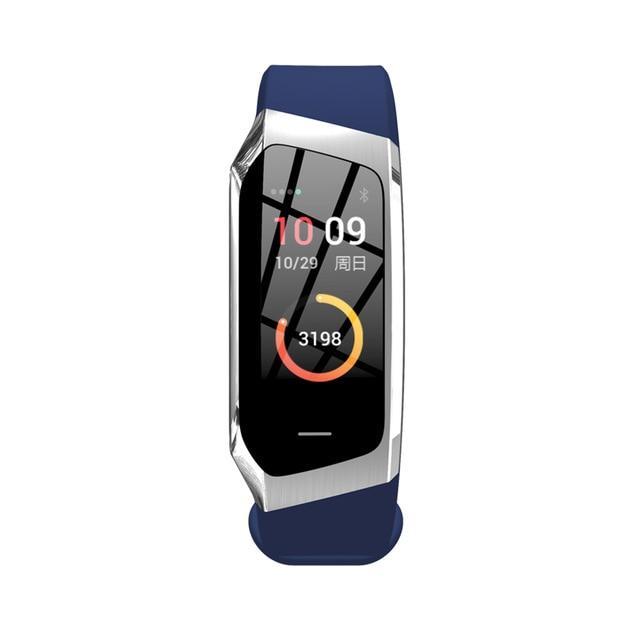 Norvo | Fitband Smartklokke Vanntett Blodtrykk Oksygen Pulsmonitor Sport Armbånd