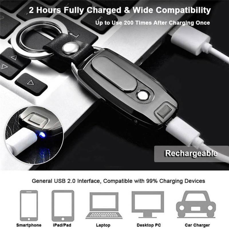 Norvo | USB Oppladbar vindbestandig plasma flameless elektronisk lighter