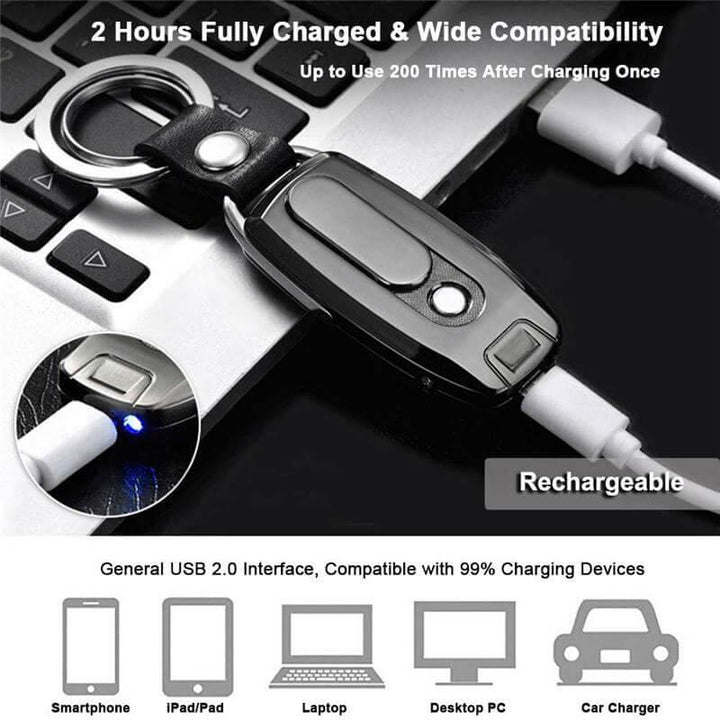 Norvo | USB Oppladbar vindbestandig plasma flameless elektronisk lighter