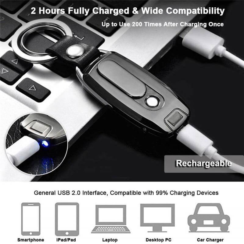 Norvo | USB Oppladbar vindbestandig plasma flameless elektronisk lighter