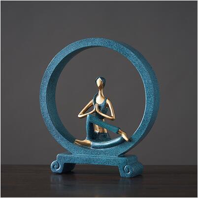 Kreative europeiske miniature moderne jente figuriner | Norvo
