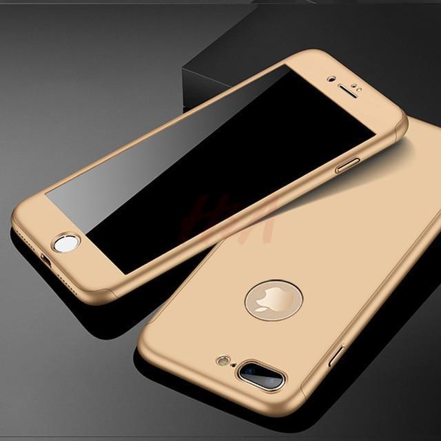 Norvo | 360 Full Protection Telefonveske For iPhone Med Frontglass Deksel