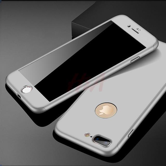 Norvo | 360 Full Protection Telefonveske For iPhone Med Frontglass Deksel