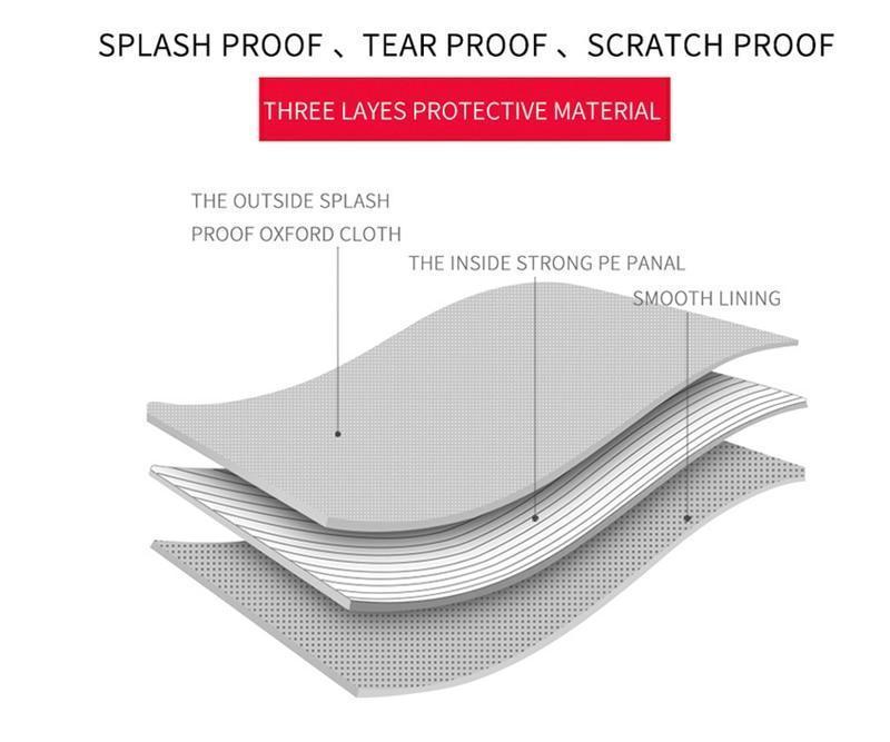 Norvo | 15,6 tommers laptop reise ryggsekk vannavstøtende funksjonell ryggsekk med USB-ladeport
