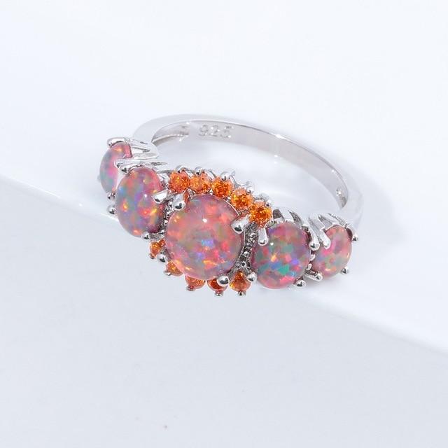 Lux - Fire Opal Granatring | Norvo