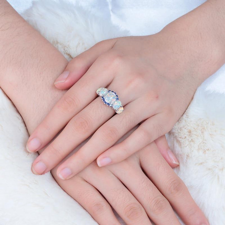 Lux - Fire Opal Granatring | Norvo