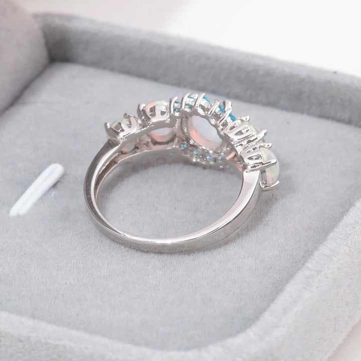 Lux - Fire Opal Granatring | Norvo