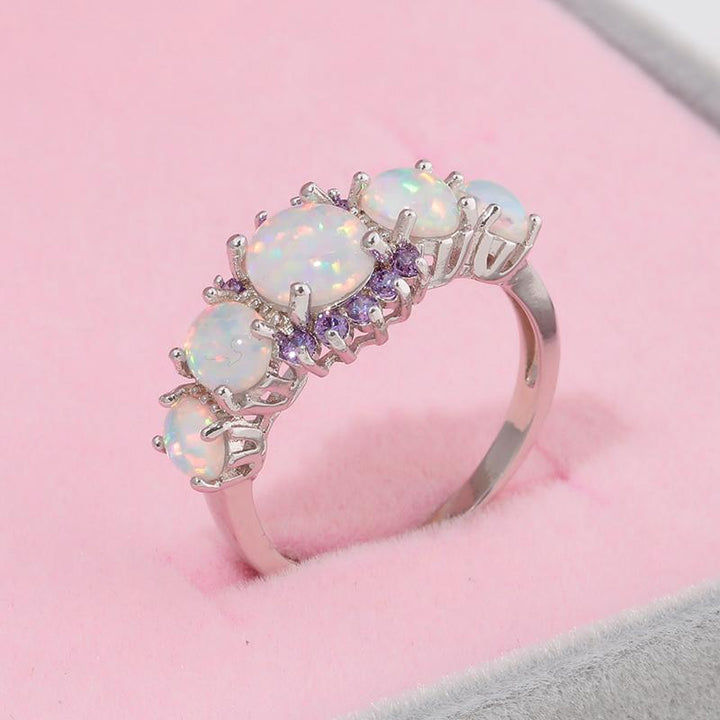 Lux - Fire Opal Granatring | Norvo