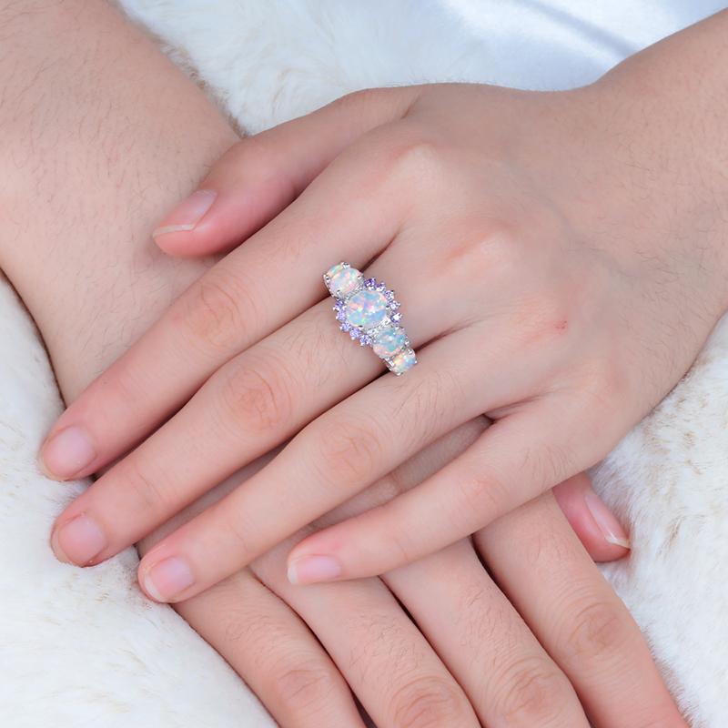 Lux - Fire Opal Granatring | Norvo