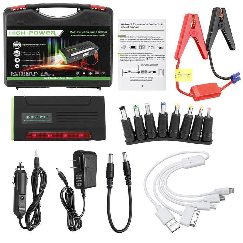 Norvo | 12 V Bil Hoppe Start Kit - Nødhjelp Booster