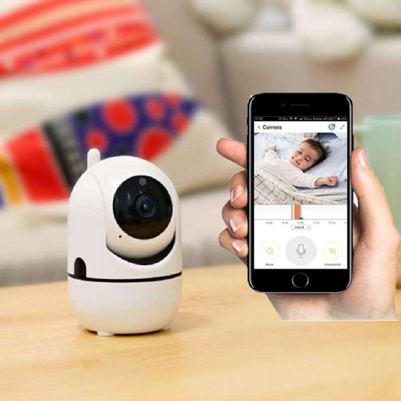 Norvo | Nanny Cam - 1080P IP Baby Monitor Kamera for Overvåkning, Sikkerhet