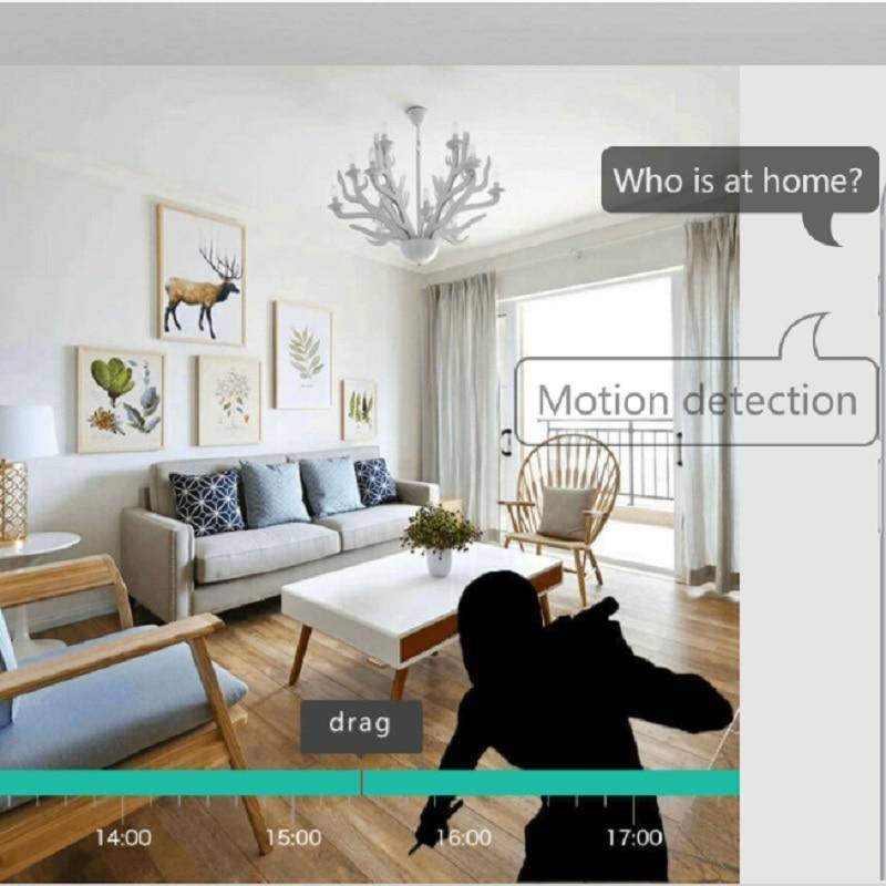 Norvo | Nanny Cam - 1080P IP Baby Monitor Kamera for Overvåking, Sikkerhet