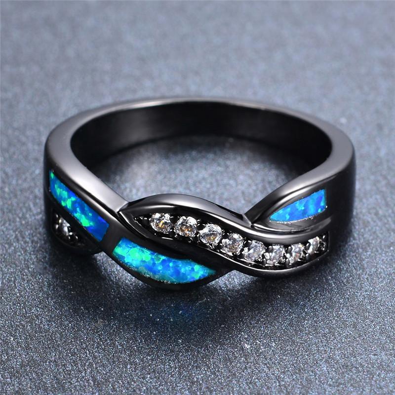 Ocean Blue Fire Opal Ring | Norvo