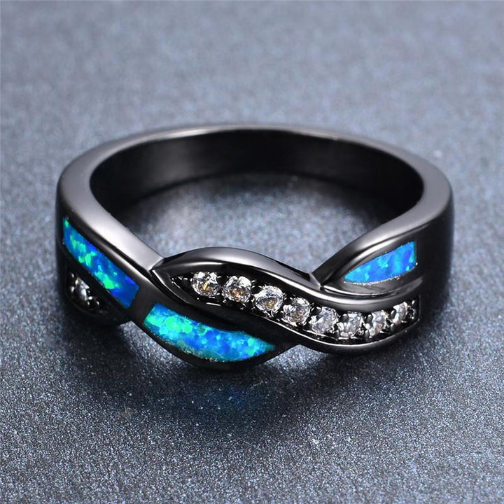 Ocean Blue Fire Opal Ring | Norvo