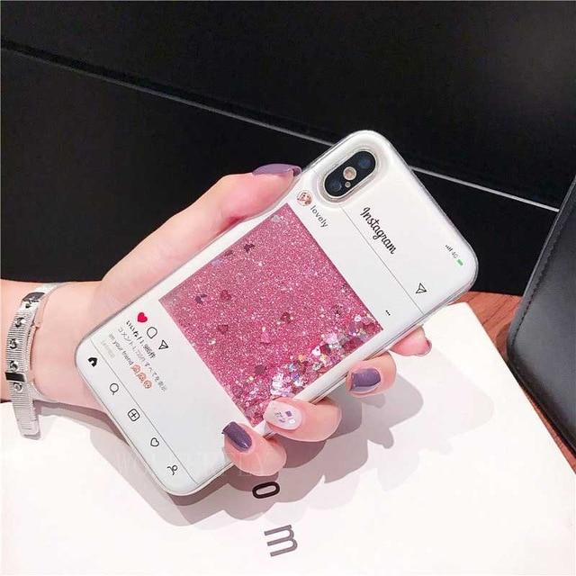 Pretty in Pink Sparkle Phone Case | Norvo