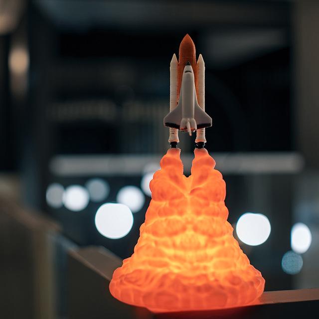 Rokit - 3D Romferge Lampe | Norvo