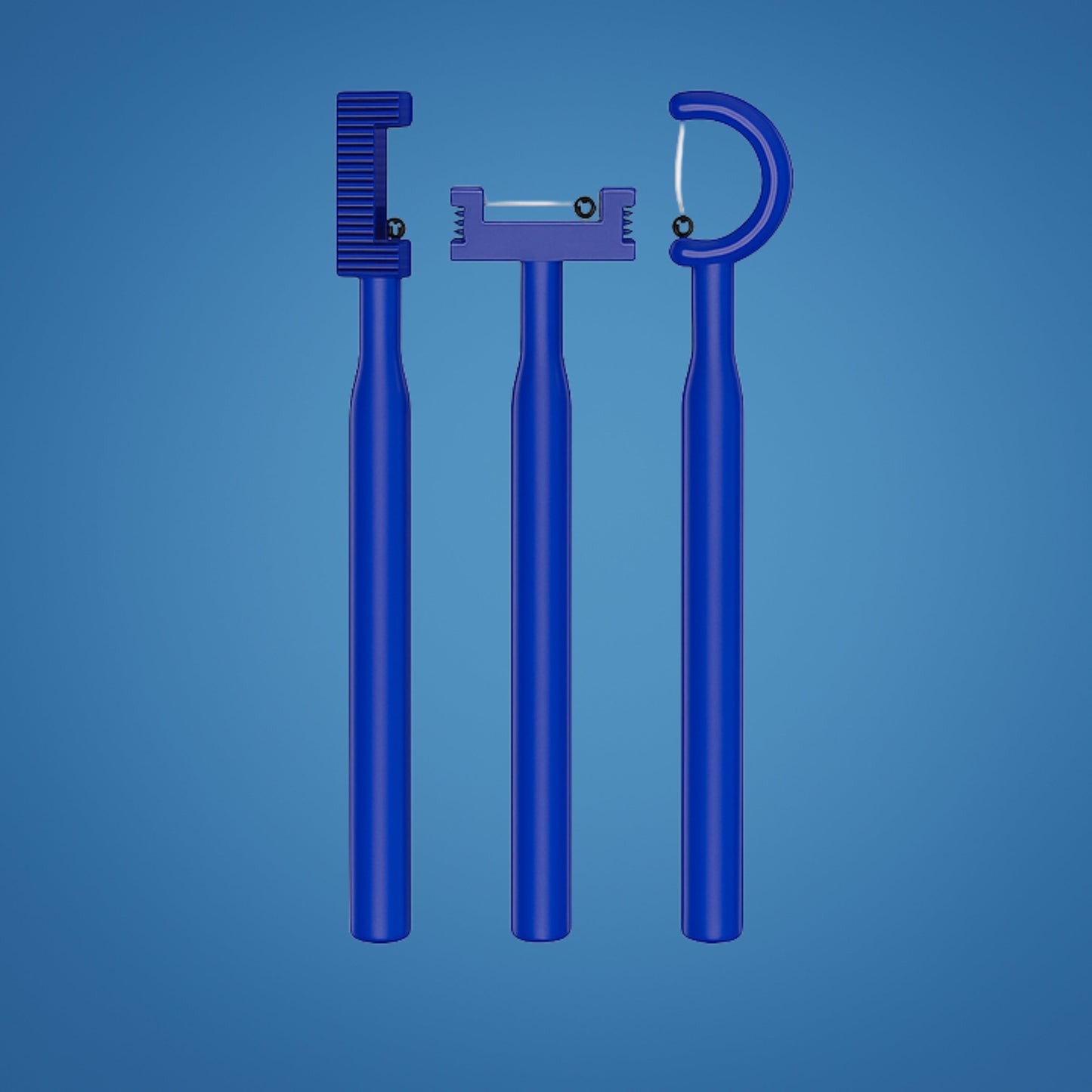 3-delt Zunge Tipps utøver – Non-Slip håndtak – Forbedrer tale & svelging kontroll Norvo