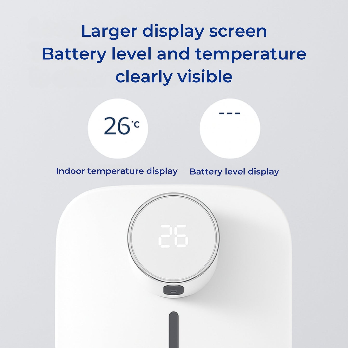 Berøringsfri Håndhygiene – Oppladbar Veggmontert – Bad Kjøkken Hjem Norvo