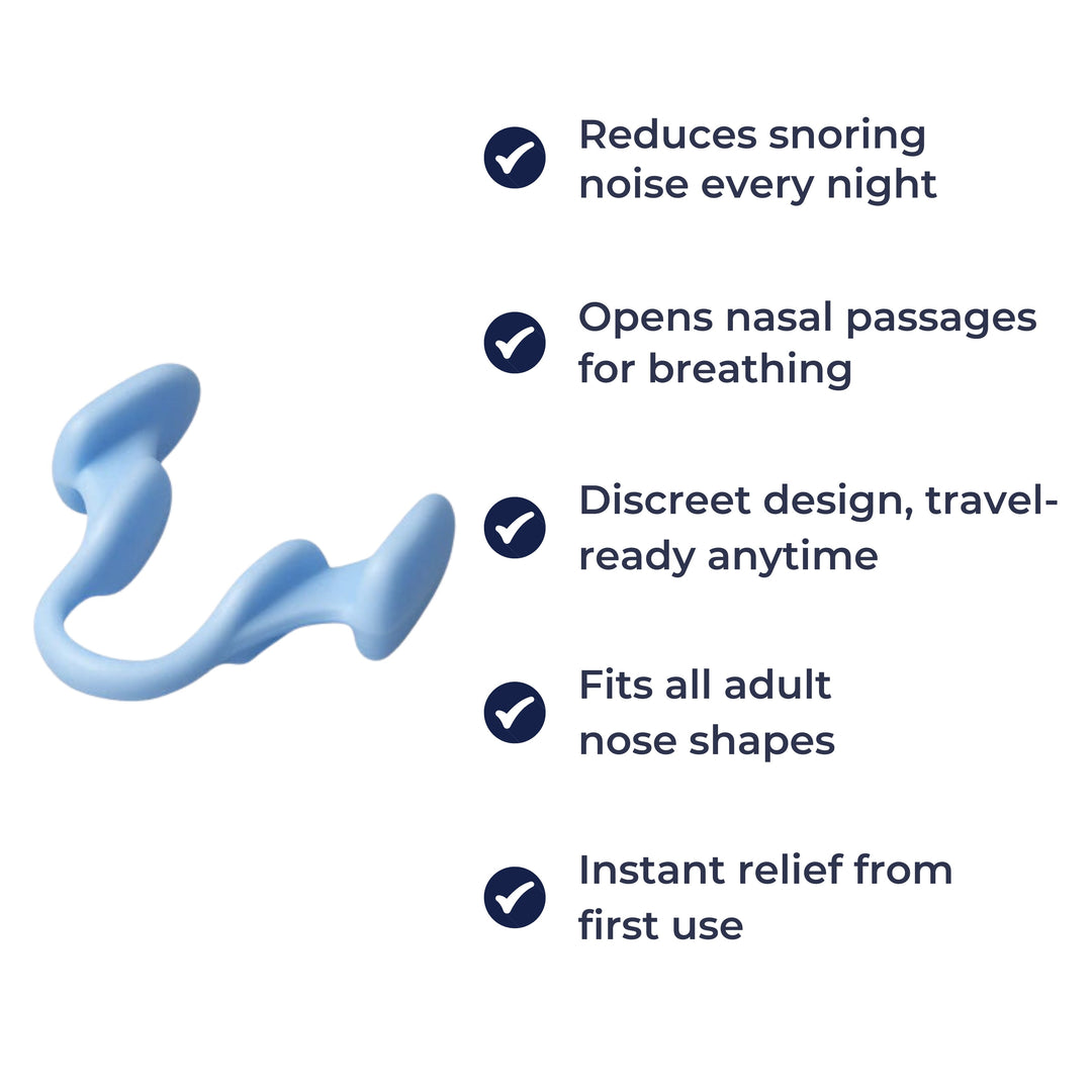 Snorking Nasal Dilator – Myk Silikon – Komfortabel Passform – Voksne Som Søker Snorkefri Søvn – Bedre Hvile Hver Natt Norvo