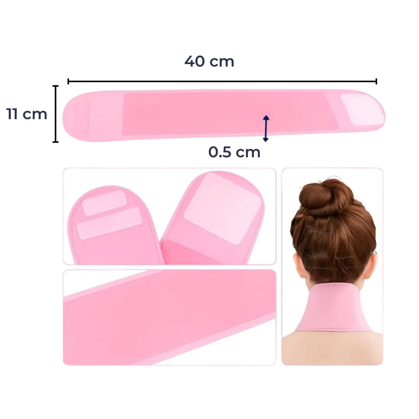 Rynke Nakke Patches – Hydrerer & Fester Løs Hud – Gjenbrukbar Medisinsk Kvalitet Silikon – Fjern Teknologi Nakkeruter & KomfortBol løft