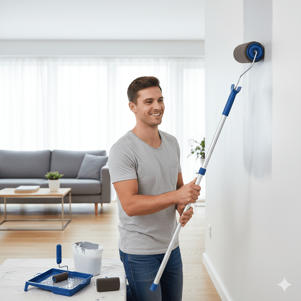 Norvo | PROFIPRO – 8-i-1 Etterfyllbart Malingssystem for Rask & Rotete Veggforvandlinger