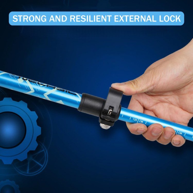 Norvo | Ergonomiske Turstaver | Ultralett, Justerbare & Anti-Sklis Griff for Fotturer, Turer & Ryggsekk Eventyr