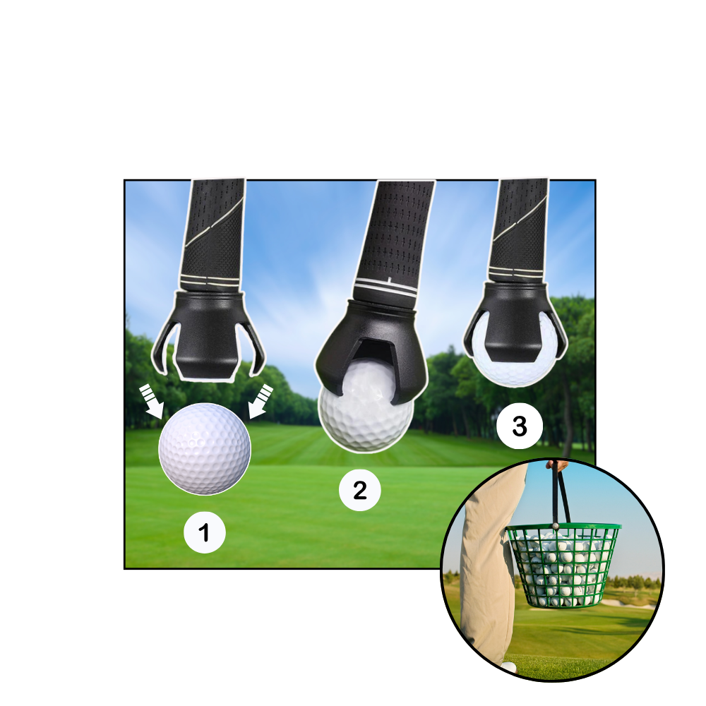Rask Golfballplukker