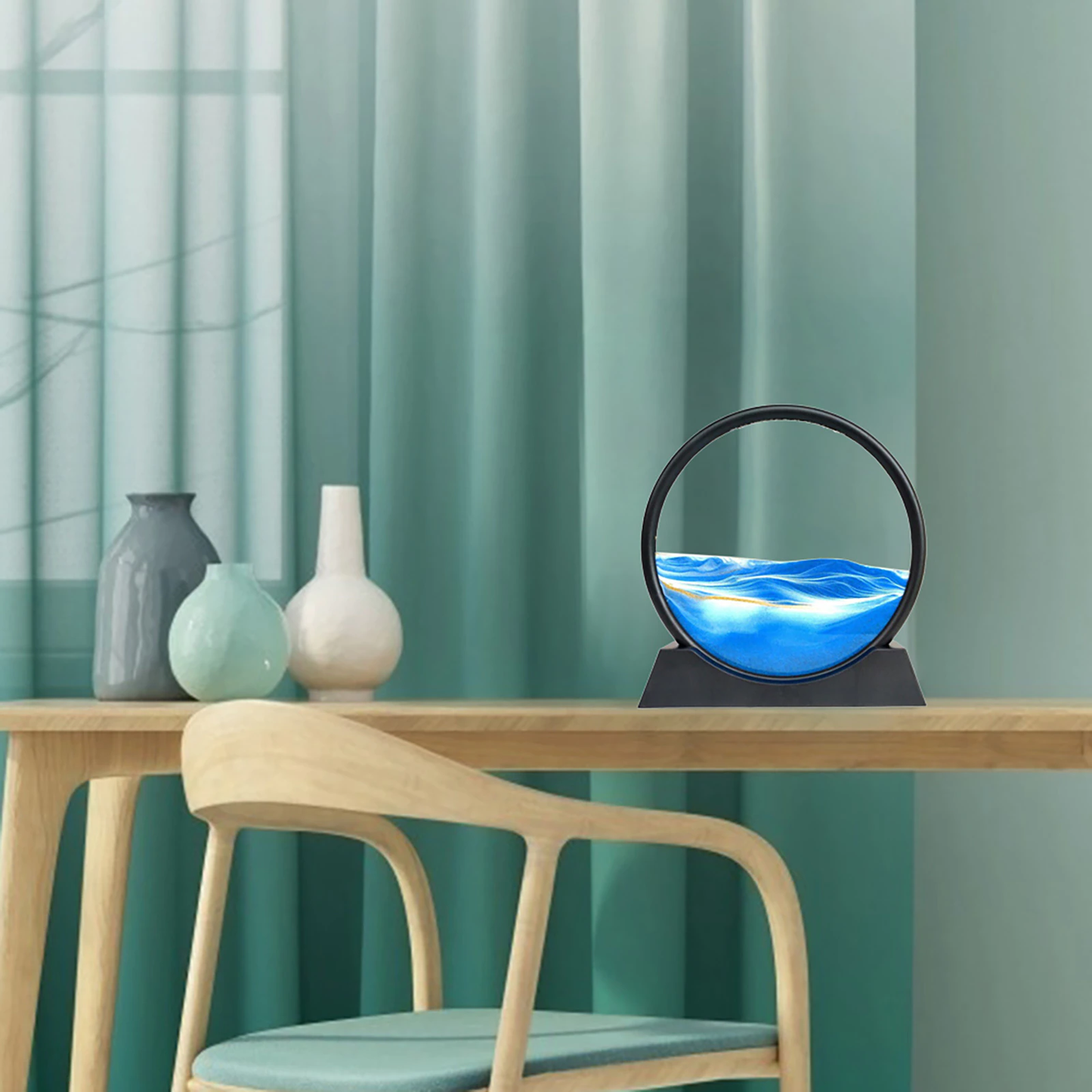 Norvo | Dynamisk Sandkomposisjon Naturlig Skjønnhet i Ditt Interiør