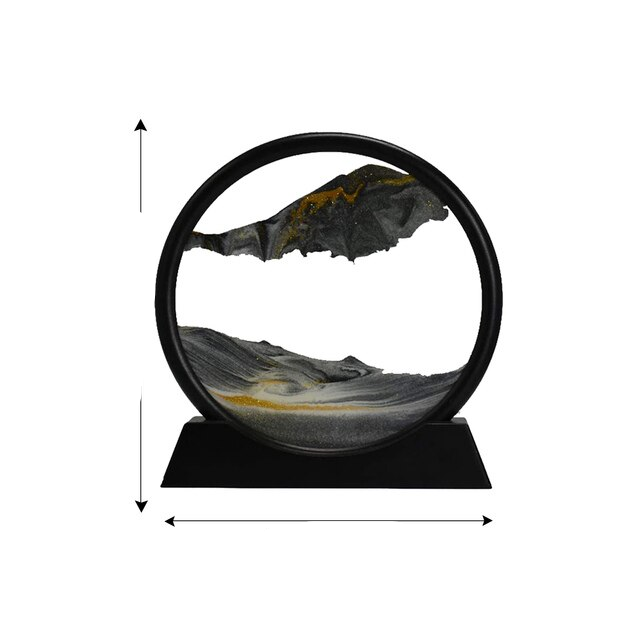 Norvo | Dynamisk Sandkomposisjon Naturlig Skjønnhet i Ditt Interiør