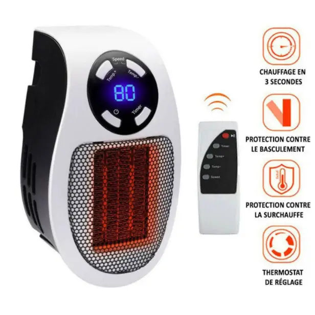 Norvo | Ultra-kompakt keramisk varmeovn HeatCompact