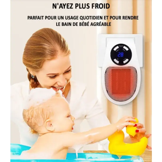 Norvo | Ultra-kompakt keramisk varmeovn HeatCompact