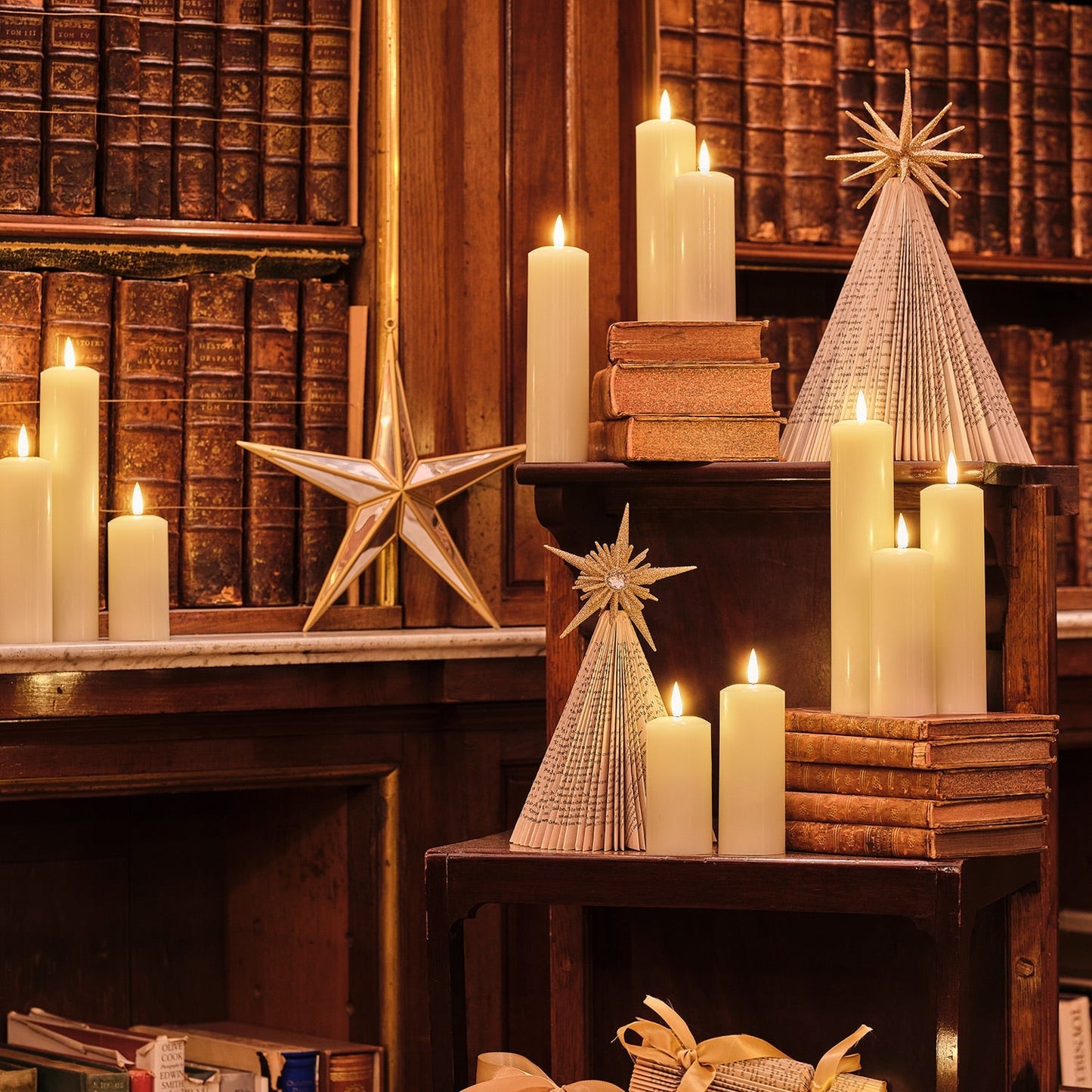 Norvo | LED Voks Søylelys Fjernkontrollsett