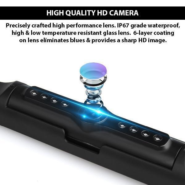 Norvo | 170° Kamera Nummerplåtramme