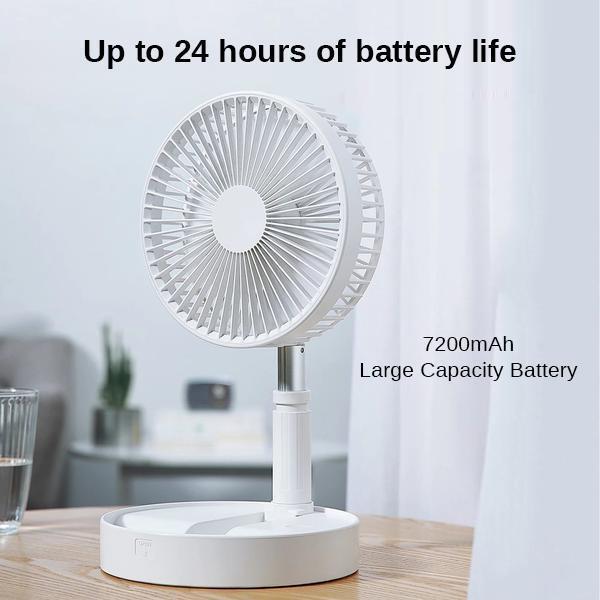 Norvo | Oppladbar Mini Teleskopvifte