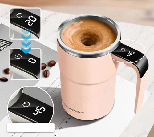 Norvo | Kaffe kopp med selv-røring og temperaturdisplay