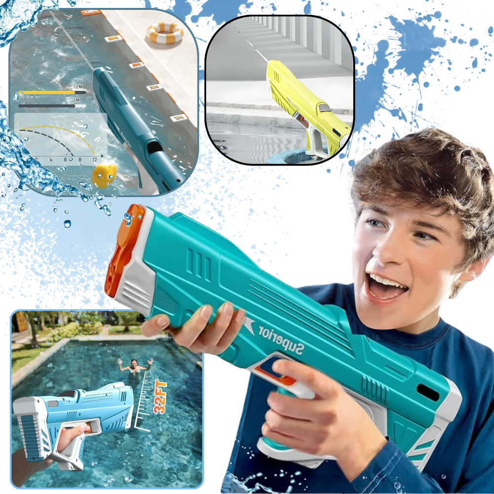 Oppladbar elektrisk vannpistol