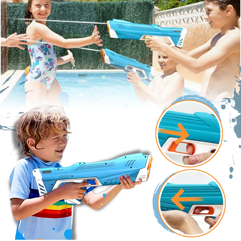 Oppladbar elektrisk vannpistol