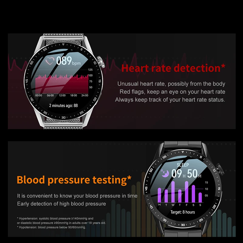 Norvo | Water Guard Elegant Vanntett Smartklokke