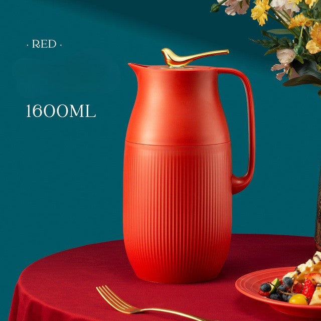 Norvo | ThermoMax | Stor Minimalistisk Isolert Rustfritt Stål Flaske – Dobbelvegget Termoflaske
